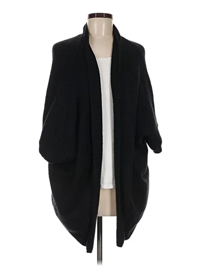 Pre-owned Assorted Brands Cardigan Sweater In Black