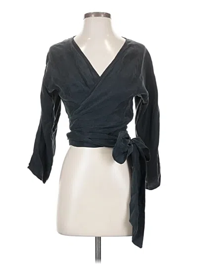 Pre-owned Assorted Brands Cardigan Sweater In Black