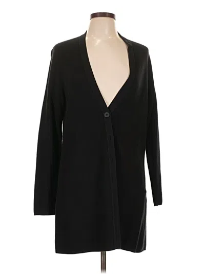 Pre-owned Assorted Brands Cardigan Sweater In Black