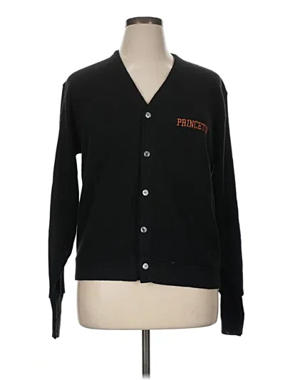 Pre-owned Assorted Brands Cardigan Sweater In Black