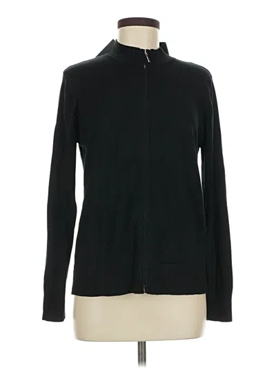 Pre-owned Assorted Brands Cardigan Sweater In Black