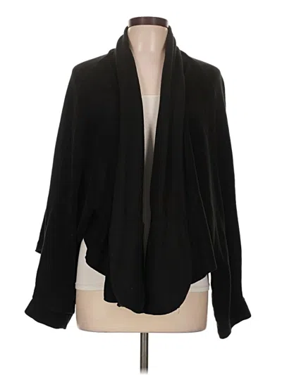 Pre-owned Assorted Brands Cardigan Sweater In Black