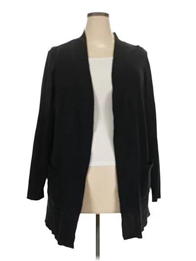 Pre-owned Assorted Brands Cardigan Sweater In Black