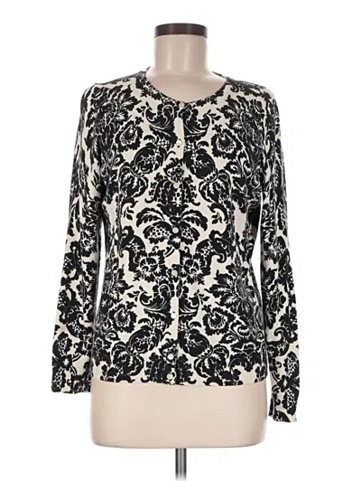 Pre-owned Assorted Brands Cardigan Sweater In Black