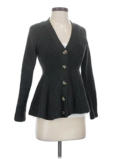 Pre-owned Assorted Brands Cardigan Sweater In Black