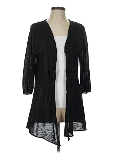 Pre-owned Assorted Brands Cardigan Sweater In Black