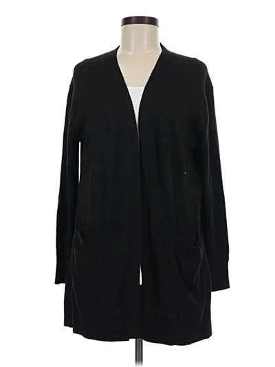 Pre-owned Assorted Brands Cardigan Sweater In Black
