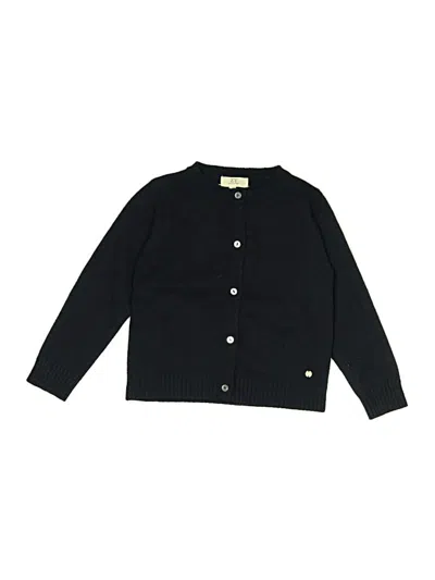 Pre-owned Assorted Brands Kids' Cardigan Sweater In Black