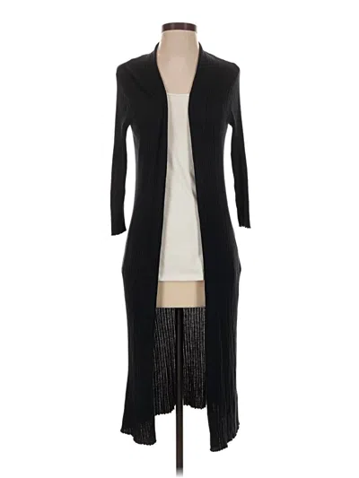 Pre-owned Assorted Brands Cardigan Sweater In Black