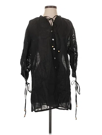 Pre-owned Assorted Brands Cardigan Sweater In Black