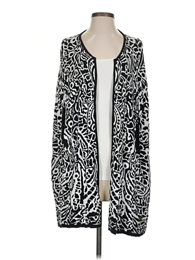 Pre-owned Assorted Brands Cardigan Sweater In Black