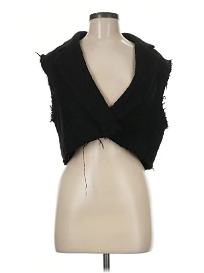 Pre-owned Assorted Brands Cardigan Sweater In Black