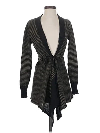 Pre-owned Assorted Brands Cardigan Sweater In Black
