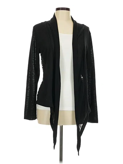 Pre-owned Assorted Brands Cardigan Sweater In Black