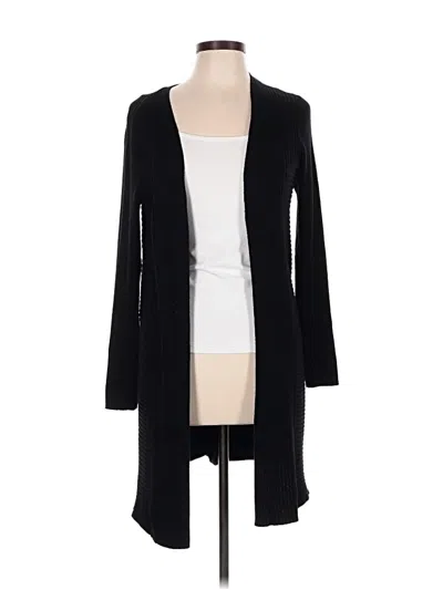 Pre-owned Assorted Brands Cardigan Sweater In Black