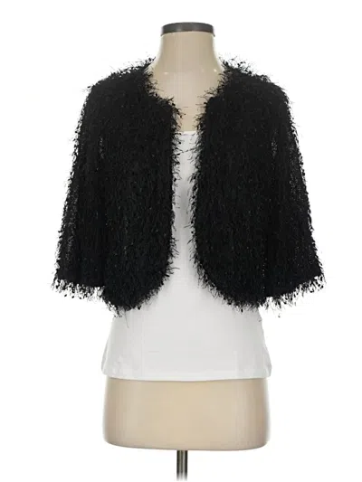 Pre-owned Assorted Brands Cardigan Sweater In Black
