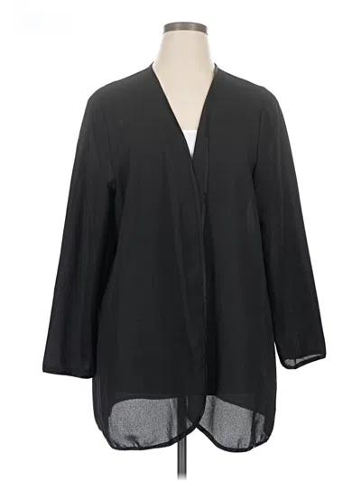 Pre-owned Assorted Brands Cardigan Sweater In Black