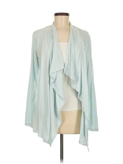 Pre-owned Assorted Brands Cardigan Sweater In Blue