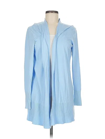 Pre-owned Assorted Brands Cardigan Sweater In Blue