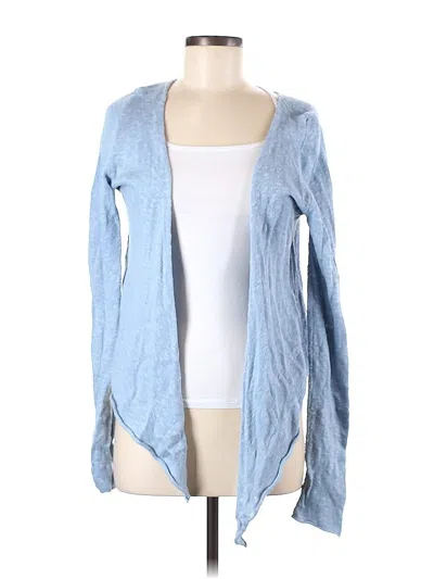 Pre-owned Assorted Brands Cardigan Sweater In Blue