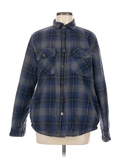 Pre-owned Assorted Brands Cardigan Sweater In Blue