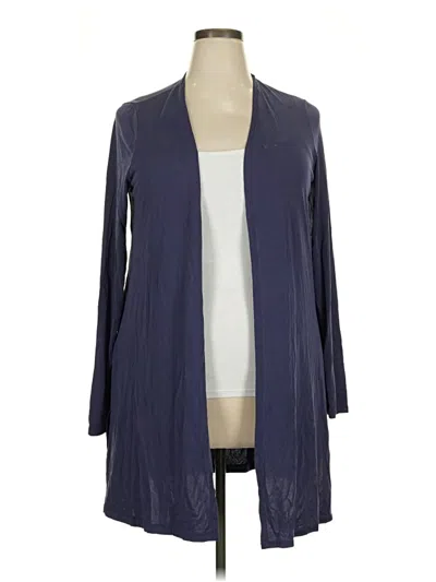 Pre-owned Assorted Brands Cardigan Sweater In Blue