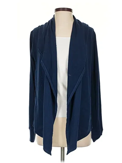Pre-owned Assorted Brands Cardigan Sweater In Blue