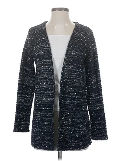 Pre-owned Assorted Brands Cardigan Sweater In Blue