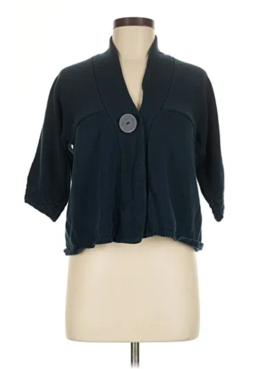 Pre-owned Assorted Brands Cardigan Sweater In Blue