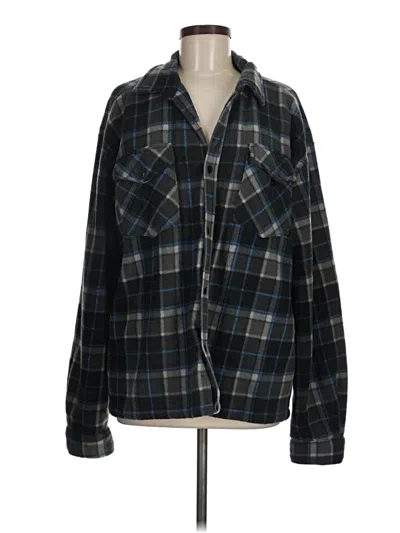 Pre-owned Assorted Brands Cardigan Sweater In Blue