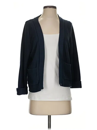 Pre-owned Assorted Brands Cardigan Sweater In Blue