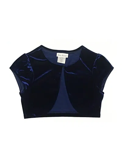 Pre-owned Assorted Brands Kids' Cardigan Sweater In Blue