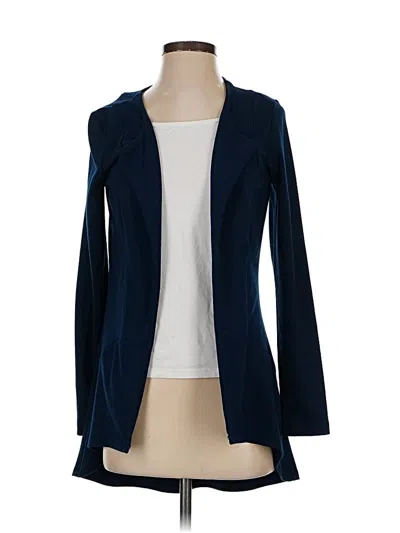 Pre-owned Assorted Brands Cardigan Sweater In Blue