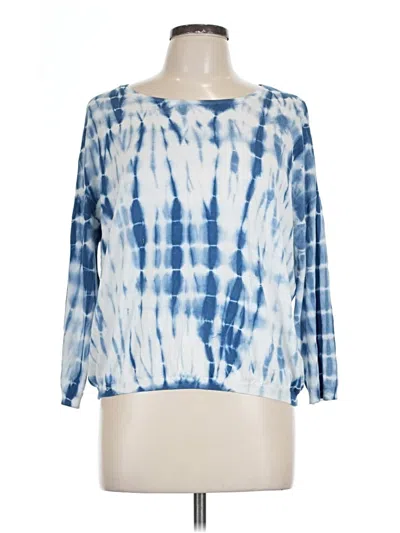 Pre-owned Assorted Brands Cardigan Sweater In Blue