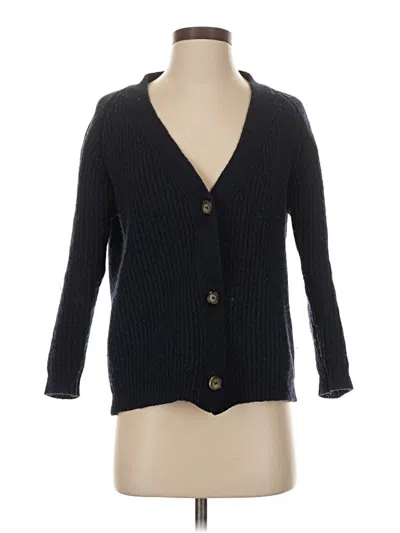 Pre-owned Assorted Brands Cardigan Sweater In Blue