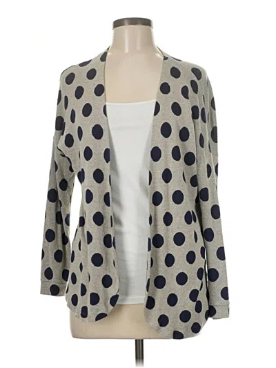 Pre-owned Assorted Brands Cardigan Sweater In Blue