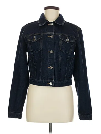 Pre-owned Assorted Brands Cardigan Sweater In Blue