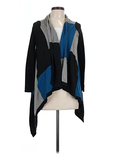 Pre-owned Assorted Brands Cardigan Sweater In Blue
