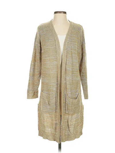 Pre-owned Assorted Brands Cardigan Sweater In Brown