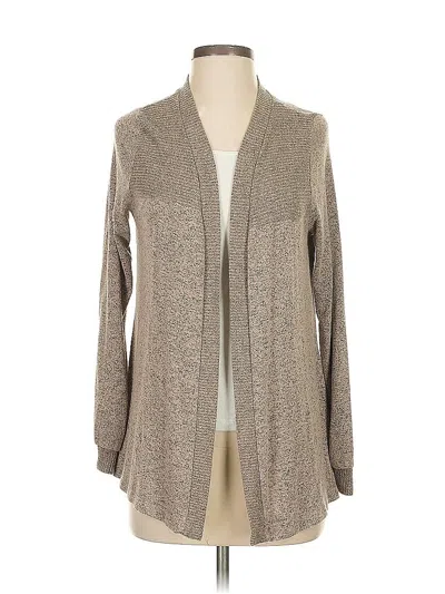 Pre-owned Assorted Brands Cardigan Sweater In Brown