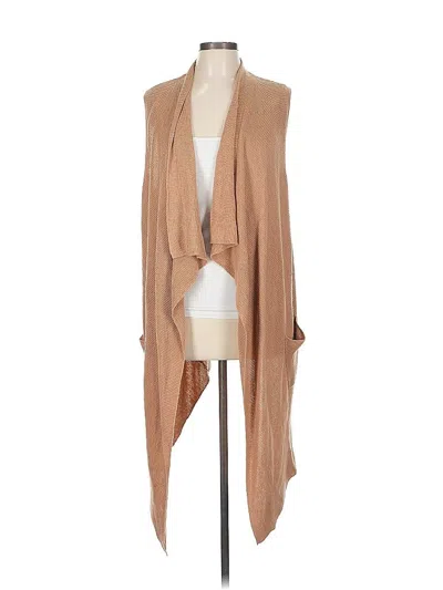 Pre-owned Assorted Brands Cardigan Sweater In Brown