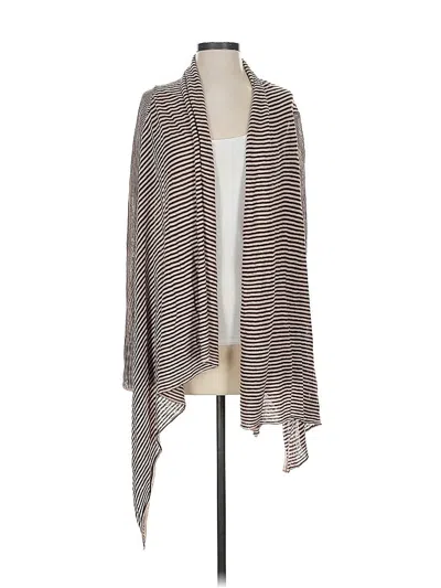 Pre-owned Assorted Brands Cardigan Sweater In Brown