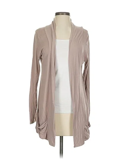 Pre-owned Assorted Brands Cardigan Sweater In Brown