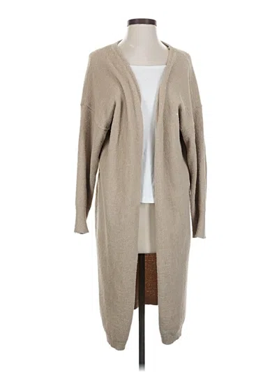 Pre-owned Assorted Brands Cardigan Sweater In Brown