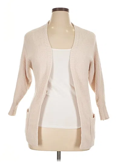 Pre-owned Assorted Brands Cardigan Sweater In Brown