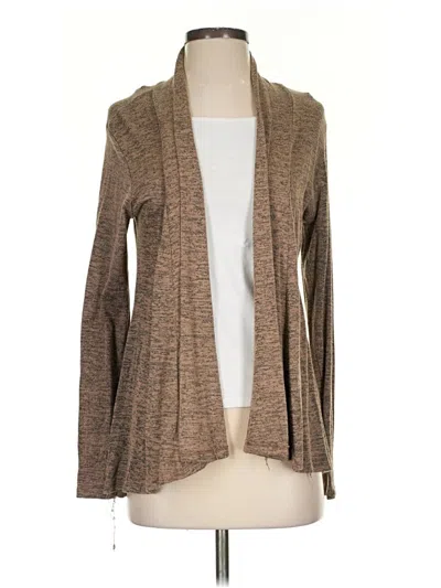 Pre-owned Assorted Brands Cardigan Sweater In Brown