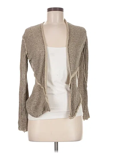 Pre-owned Assorted Brands Cardigan Sweater In Brown