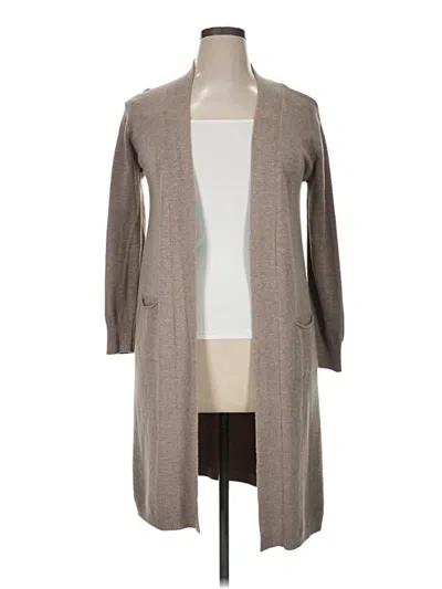 Pre-owned Assorted Brands Cardigan Sweater In Brown