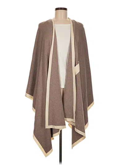 Pre-owned Assorted Brands Cardigan Sweater In Brown