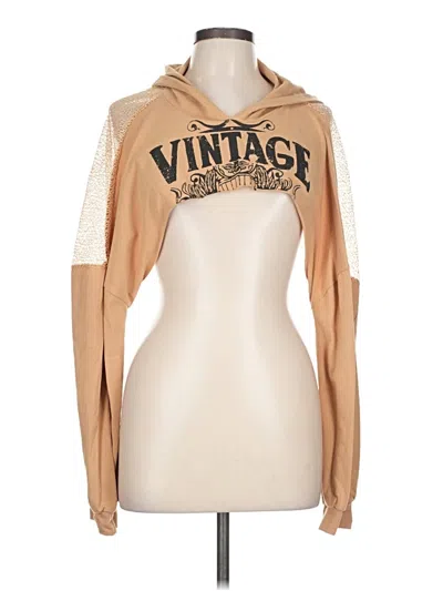 Pre-owned Assorted Brands Cardigan Sweater In Brown
